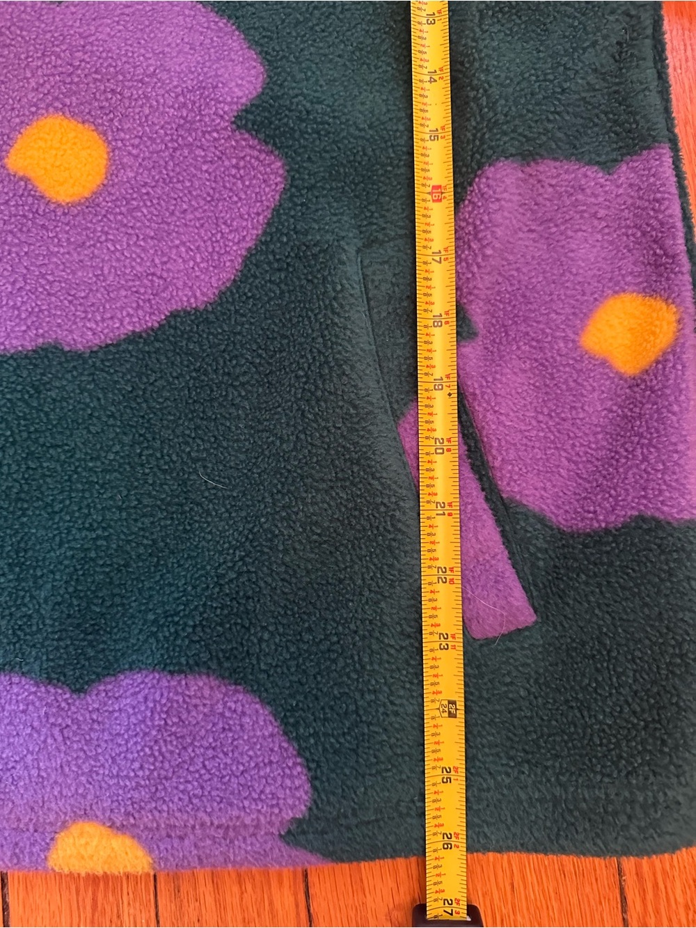 Obey‎ Men’s Streetwear Boho Floral Half-Zip Fleece size Medium - Picture 8 of 13